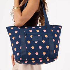 Keep It Light Zipper Tote | Sunny Dots