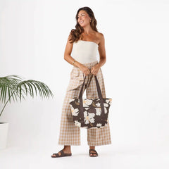 Keep It Light Zipper Tote | Taha'a